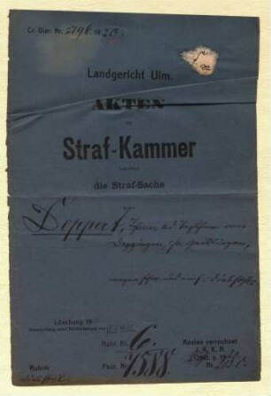 Deppert, Johann, Taglöhner, wohnh. in Deggingen
