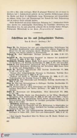 3: Schrifttum zur Ur- und Frühgeschichte Badens