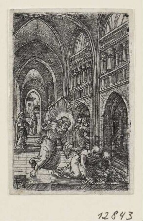 Christus vertreibt die Wechsler aus dem Tempel