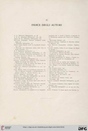 Indice degli autori