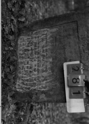 Grabstein 281 (Nachholaufnahme)