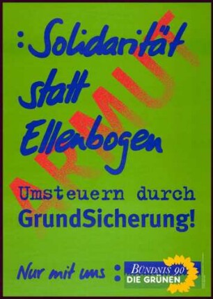 Bündnis 90/Die Grünen, Europawahl 1994