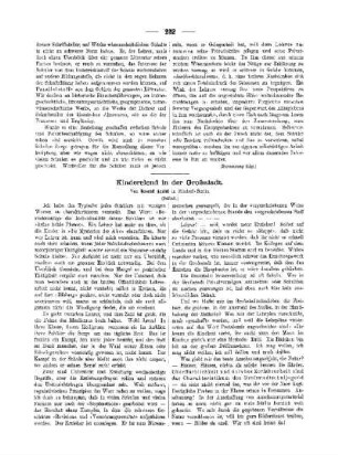 Kinderelend in der Grossstadt : (Schluss)