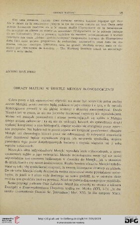 17: Obrazy Matejki w świetle metody ikonologicznej