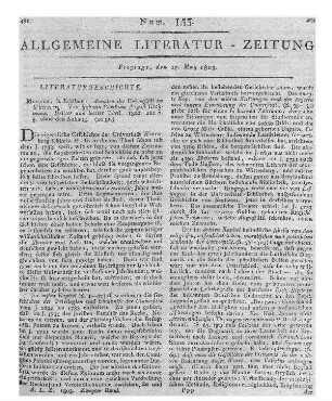Grohmann, J. C. A.: Annalen der Universitaet zu Wittenberg. T. 3. Meissen: Erbstein 1802