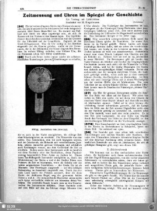 Zeitmessung und Uhren im Spiegel der Geschichte (Fortsetzung)