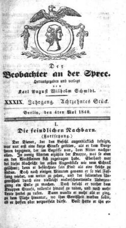 18. Stueck, 4. Mai 1840