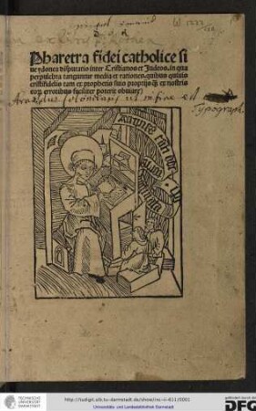 Pharetra fidei Catholicae contra Judaeos