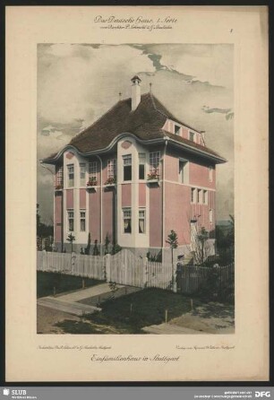 Einfamilienhaus in Stuttgart