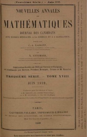 Juin 1899.