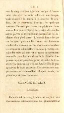 Sciences et arts