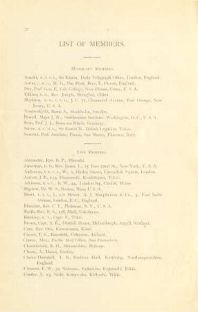 List of members