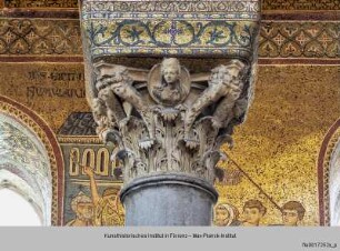 Mosaikprogramm : Mosaikbilder im Langhaus : Bogenzwickel
