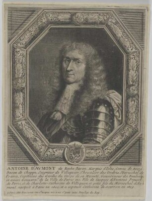 Bildnis des Antoine d'Avmont de Roche-Baron