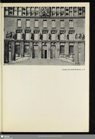 Leipzig, Deutsche Bücherei, 1916