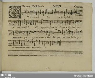 XLVI. Qui operatus est