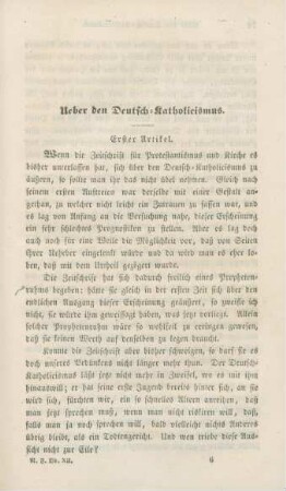 69-102 Ueber den Deutsch-Katholicismus : erster Artikel