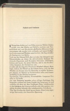 Fackeln und Fanfahren
