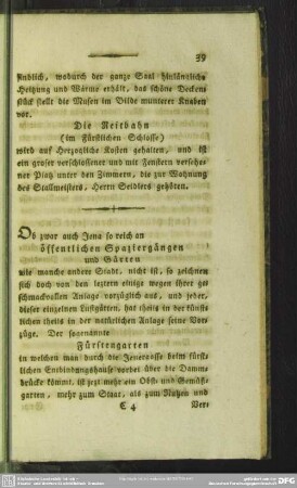 Die Reitbahn