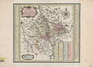 Karte der Ämter Grimma und Mutzschen, ca. 120 000, Kupferstich, 1753 : Accurate Geographische Delineation derer zu dem Leipziger Creisse Gehörigen Aemmter Grimma, und Mutzschen : nebst andern angrentzenden Aemmtern und Gegenden ; mit Königl. und Churfürstl. Sächss. Privilegio / [Zeichner: Adam Fr. Zürner]. - [Ca. 1:120 000]. - Amsterdam : Petrus Schenk , 1753. - 1 Kt. : Kupferst. ; 41 x 43 cm, Bildgr. 51 x 45 cm