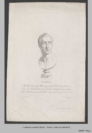 Büste Antonio Canovas