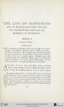Chapter I (1500-1515)