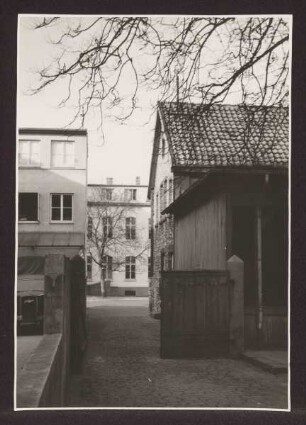 Paulinenanstalt (Rückansicht). Detmold. Luisenstraße, heute Bielefelder Straße