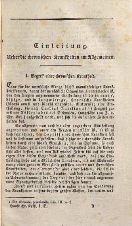 Über die Erkenntniß und Cur der chronischen Krankheiten des menschlichen Organismus, 1