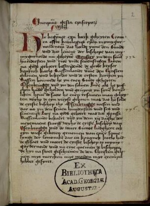 Münsterische Chroniken (niederdeutsch)