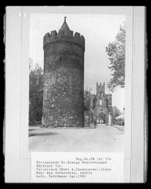 Berliner Tor, Pulverturm