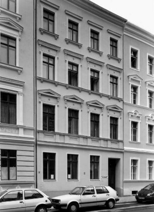 Görlitz-Altstadt, Krölstraße 1. Wohnhaus (1875/1885). Straßenansicht