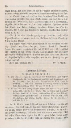 214-227 Praktische Theologie