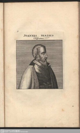 Joannes Diazius, Hispanus