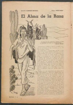 El Alma de la Raza : para "Máscara"