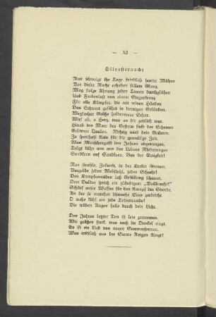 Silvesternacht