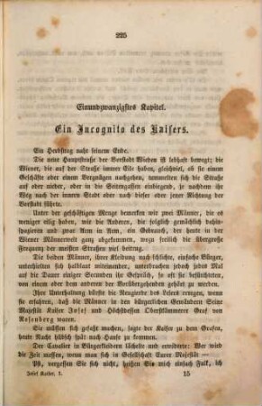 Josef Kaiser : Historischer Roman aus den Zeiten Kaiser Josefs. 2. Teil