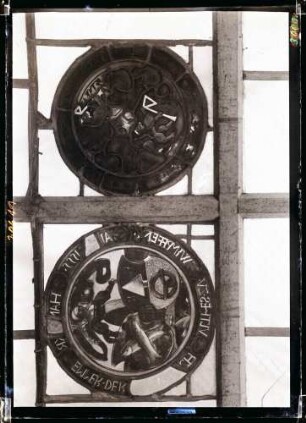 Glasgemälde, 1955