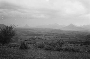Die Berge bei Adwa : Blick auf die Adwa-Berge von der Straße von Adwa nach Aksum aus.