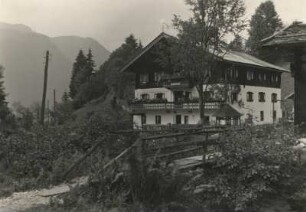 Österreichische Alpen. Salzkammergut. Gmunden. Gasthaus