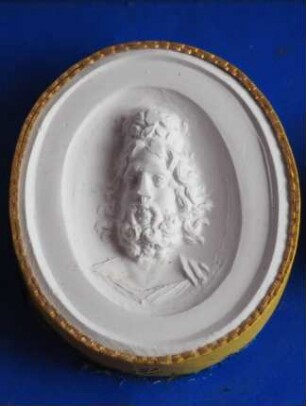 Jupiter Serapis mit dem Modius (Abdruck einer Gemme)