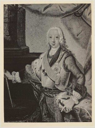 Bildnis von Peter III. (1728-1762) Zar von Russland