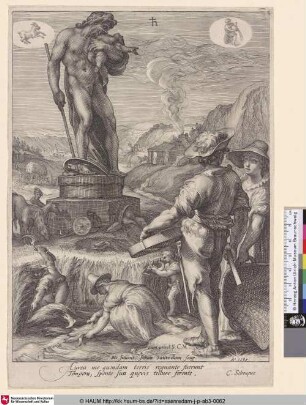 [Saturn herrscht über die Landwirtschaft; Saturn Presiding over Agriculture]