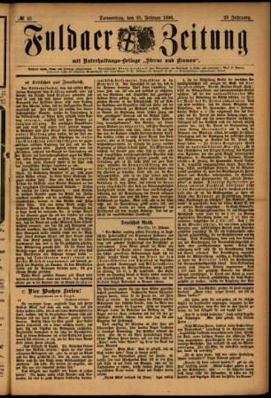 Ausgabe vom Donnerstag, den 20. Februar 1896.