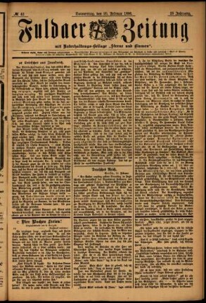 Ausgabe vom Donnerstag, den 20. Februar 1896.