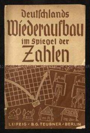 Heft mit Rechenaufgaben zur Entwicklung Deutschlands in den Jahren 1930-1935