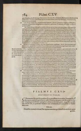 Psalmus CXVI.