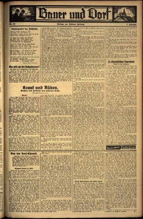 Zweite Ausgabe vom Freitag, den 02. Februar 1934.