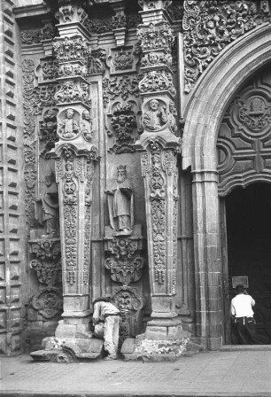 Die Kathedrale von Mexiko-Stadt (Lateinamerika-Aufenthalte 1934/1942 – 5. Mexiko 1937)