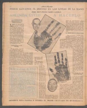 La mano de un degenerado