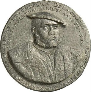 Medaille auf Herzog Christoph von Württemberg, 1534